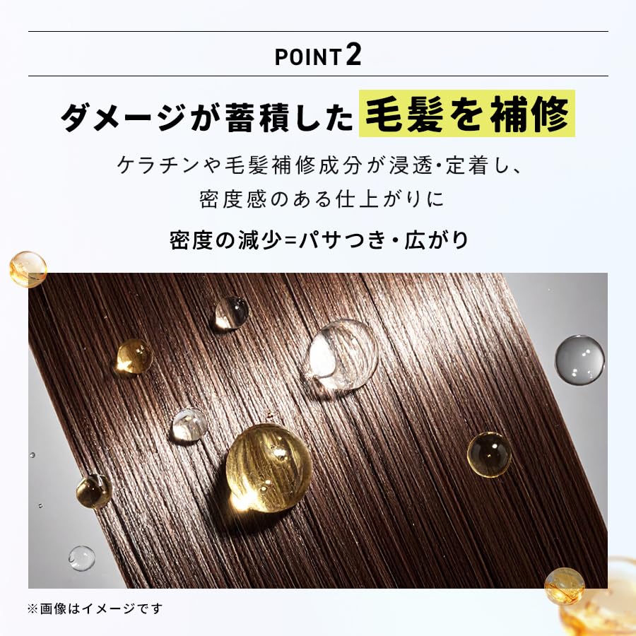 KERAGENIC Moist Repair Shampoo and Conditioner Refill Set 320ml 320g