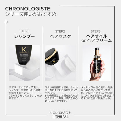 KÉRASTASE Chronologist Shampoo Mini Size 80mL for Japanese Hair Care