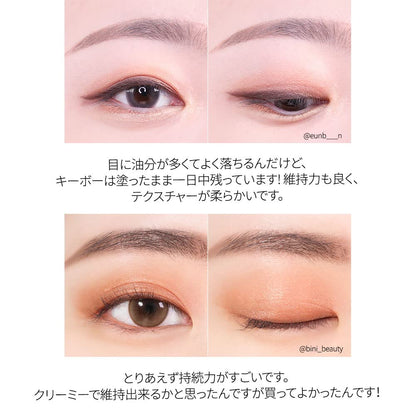 keybo Double Lasting Gel Eyeliner Pencil 8 Colors for Long-Lasting Wear