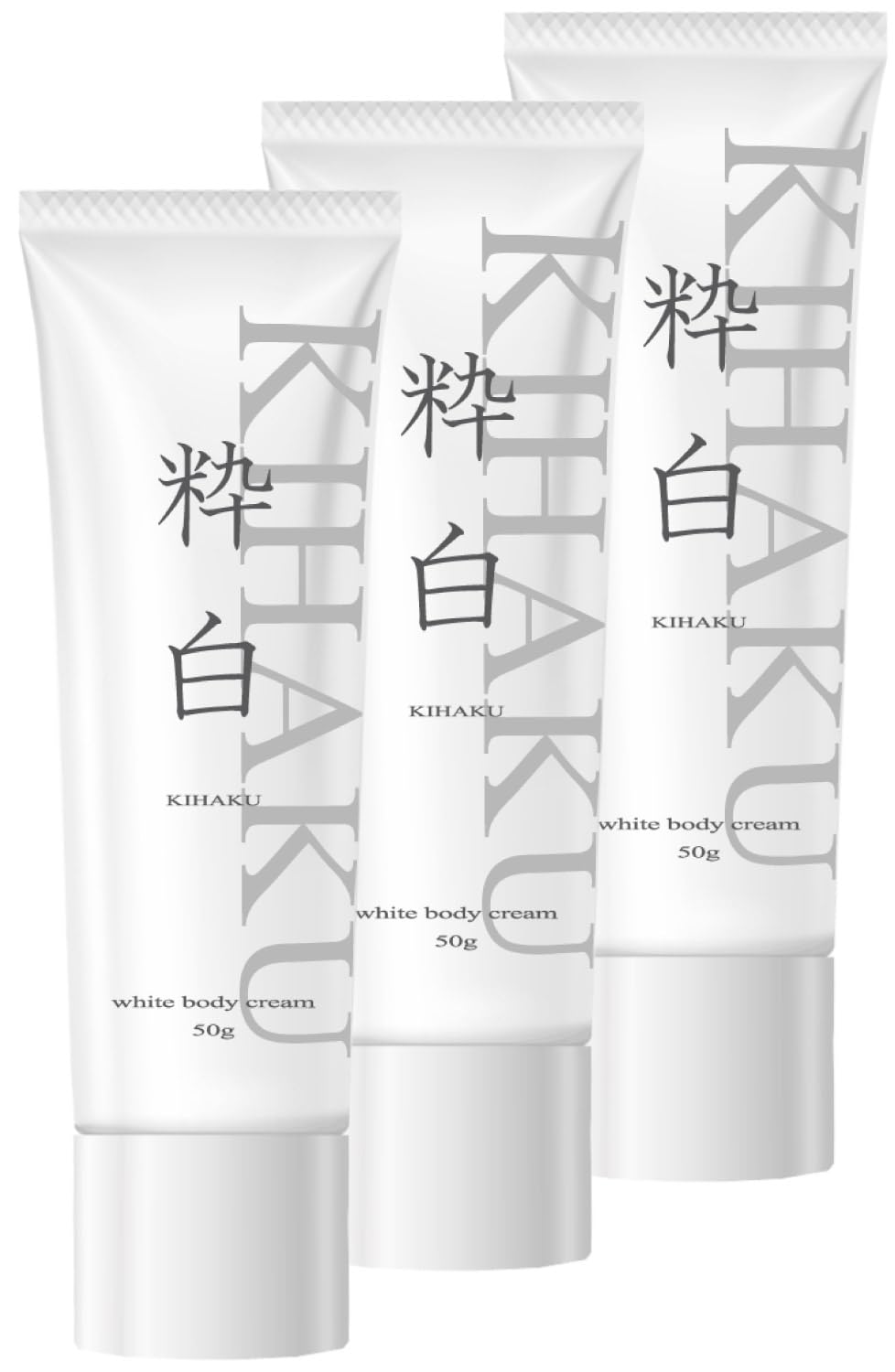 Kihaku Body Care Cream Set for Delicate Areas 50g x 3