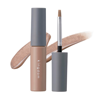 Kingudamu KINGDOM Powdery Liquid Eyebrow Milk Brown 3g Waterproof