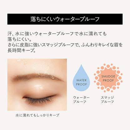 Kingudamu Kingdom Powdery Liquid Eyebrow Ultra Keep 3g Dusty Rose