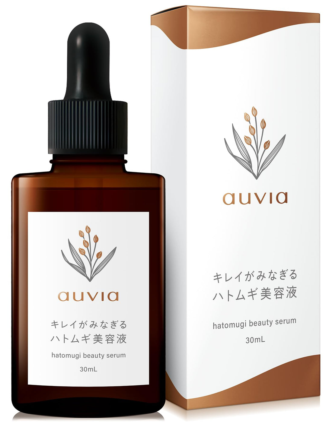 Kireigaminagiru Hatomugi Beauty Serum with 3 Types of Hatomugi 30ml