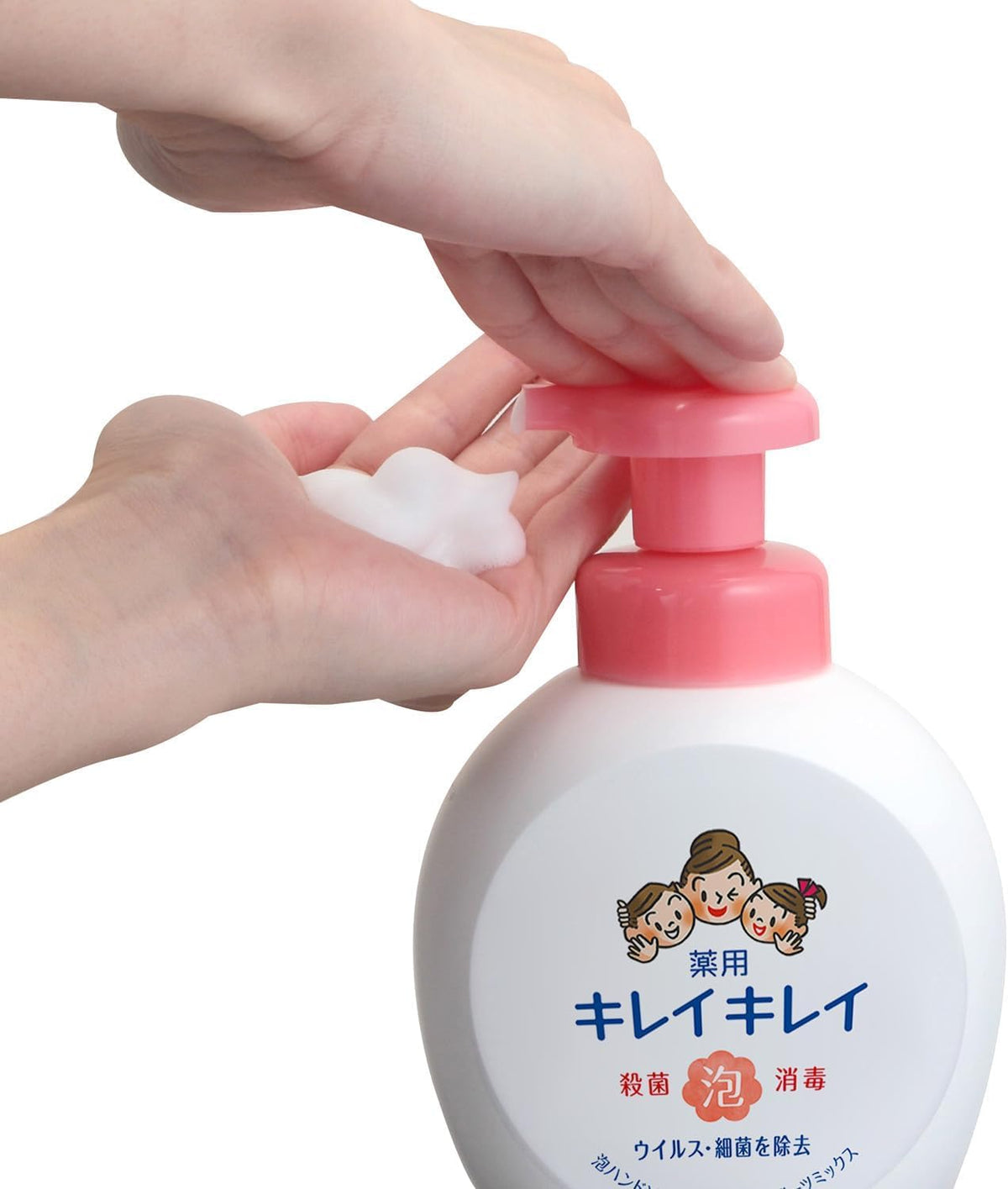 Kirei Kirei Foaming Hand Soap Fruit Mix Scent 500ml with Refill 450ml