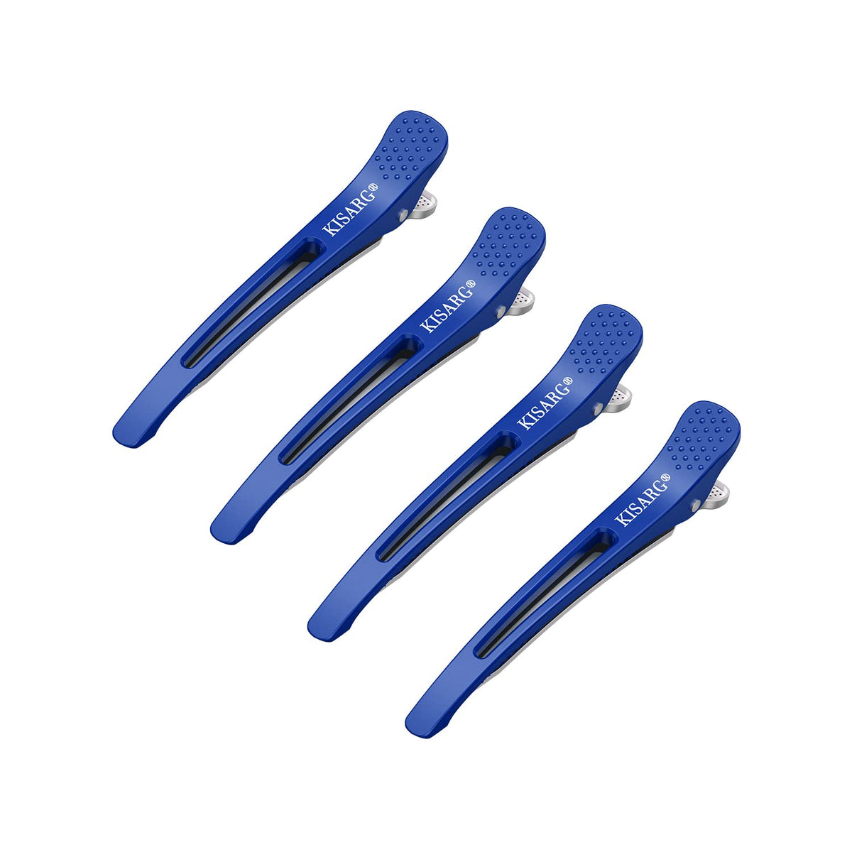 KISARG Clips à Cheveux Professionnels 4 Pièces 11.5cm