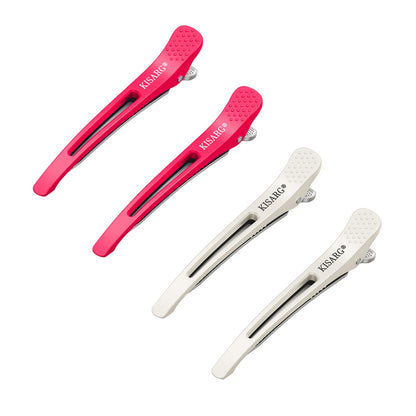 KISARG Hair Clips for Men Set of 4 Non-Marking Hair Accessories
