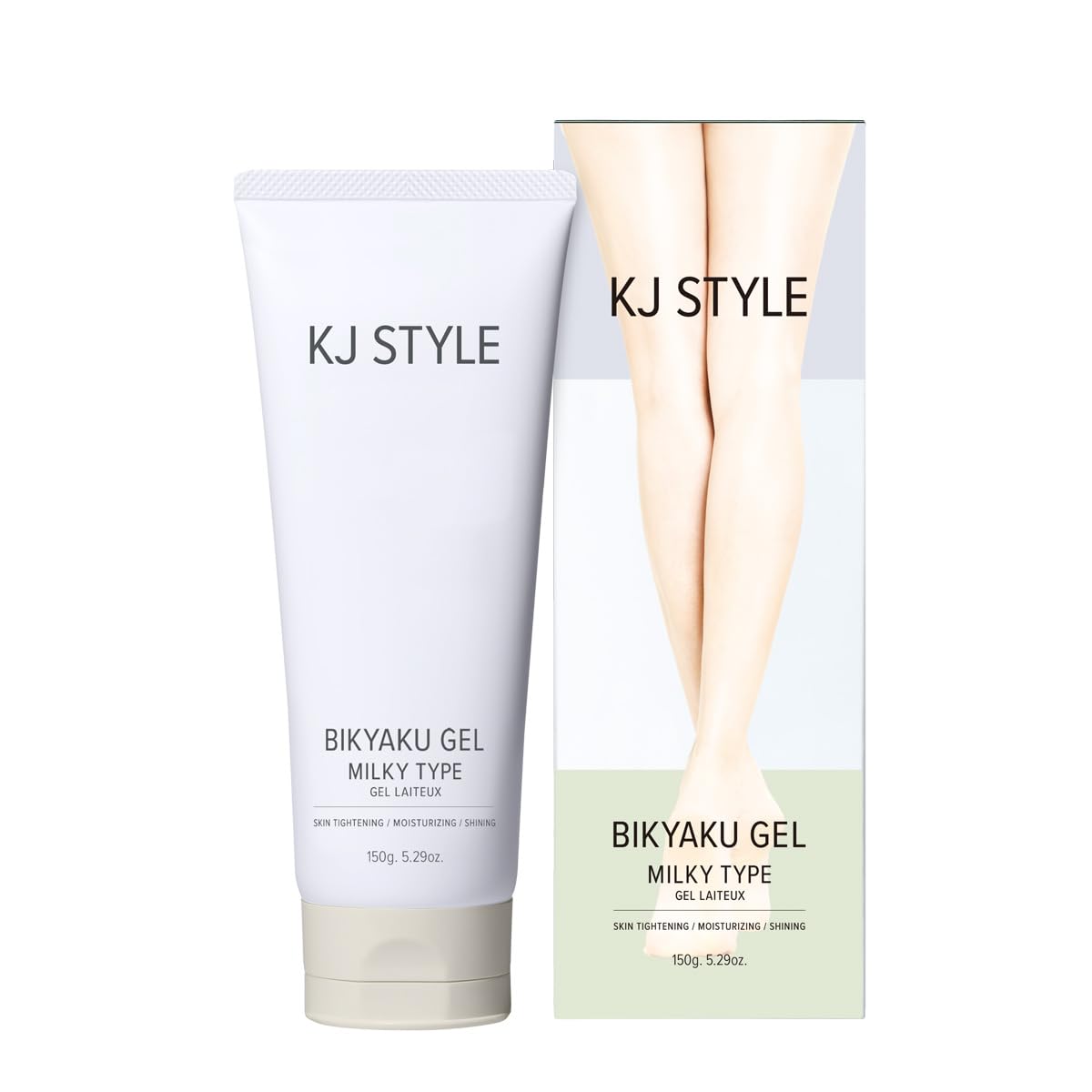 KJ STYLE Gel pour Jambes Minces 150g avec Parfum d&