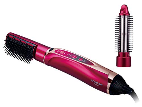 Koizumi 小泉成器 コイズミ カーリングドライヤー マイナスイオン 自動電圧切換え 海外対応 ピンク KDD-0052/P