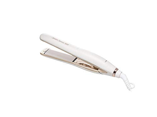 Koizumi Hair Iron Straight Salon Sense 300 Silky Moist Mobile International Compatible White KHS-8410/W