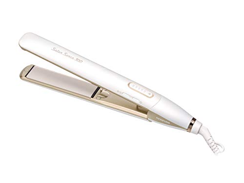 Koizumi Hair Iron Straight Minus Ion Salon Sense 300 Silky Moist International Compatible White KHS-8720/W
