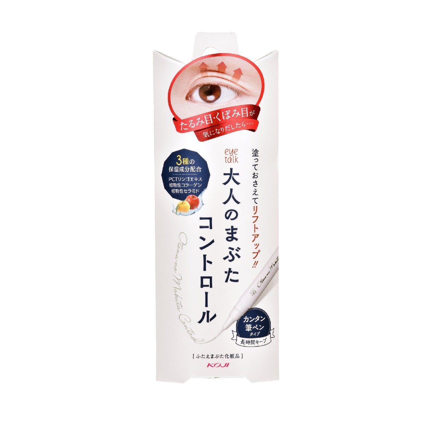 Koji Honpo Eye Talk Eyelid Control 1.2g for Japanese Skincare