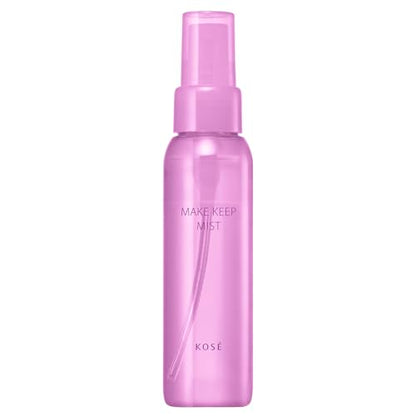Make Keep Mist EX + TEA 80mL 【Released in 2024】 Kose Cosmeport Makeup Setting Mist Facial Lotion Waterproof Oil-proof Sebum Control Anti-Shine Hyaluronic Acid Collagen Cica Ingredients