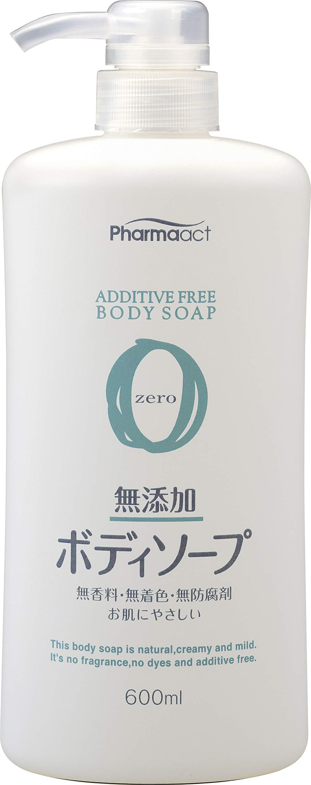 Kumanoyushi Fragrance-Free Body Soap 600ml for Gentle Cleansing