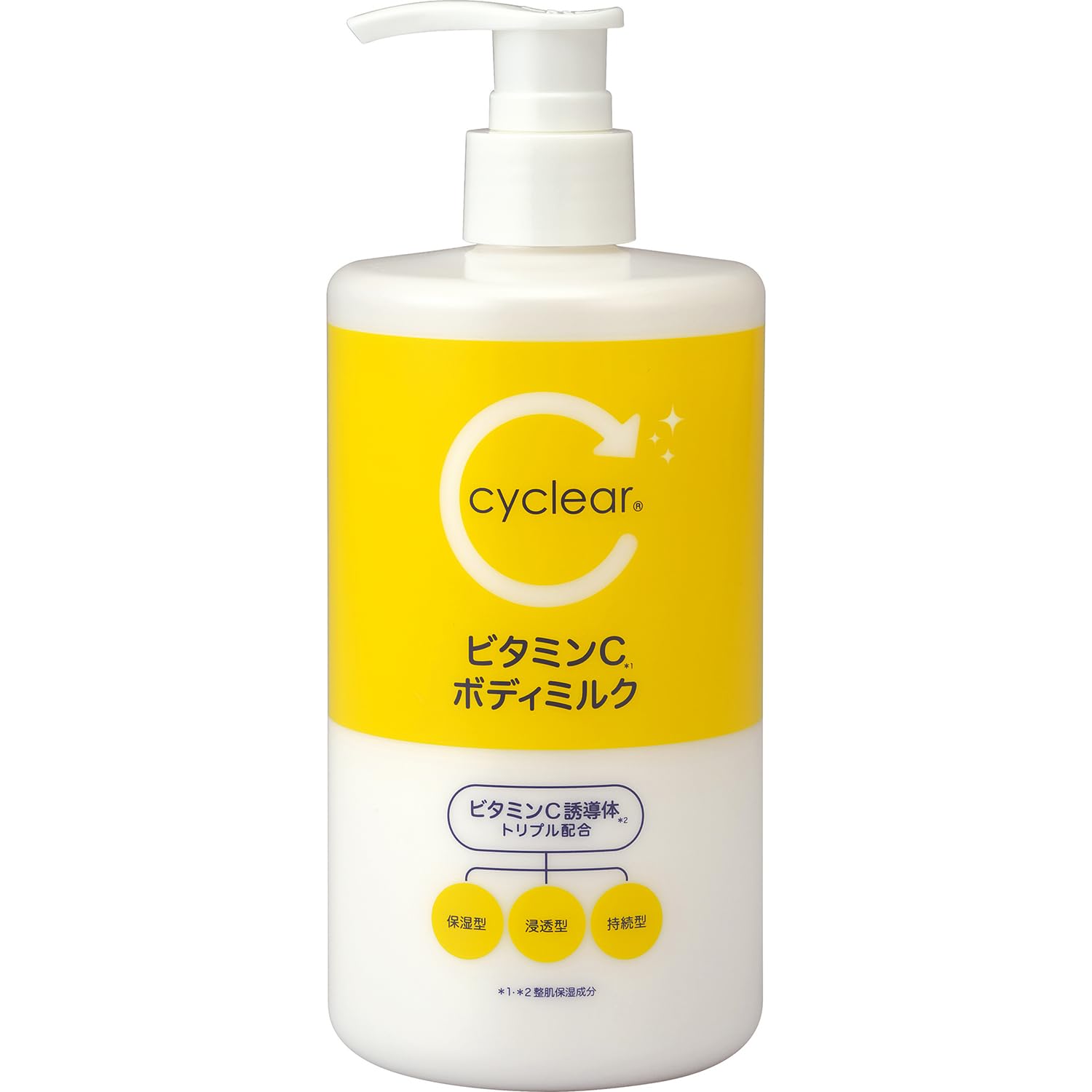 kumanoyushi Vitamin C Body Milk 400ml for Japanese Skincare