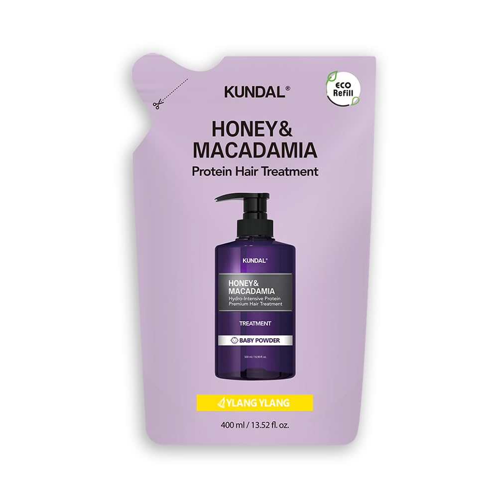 KUNDAL Ylang Ylang Scented Hair Treatment Refill 400ml