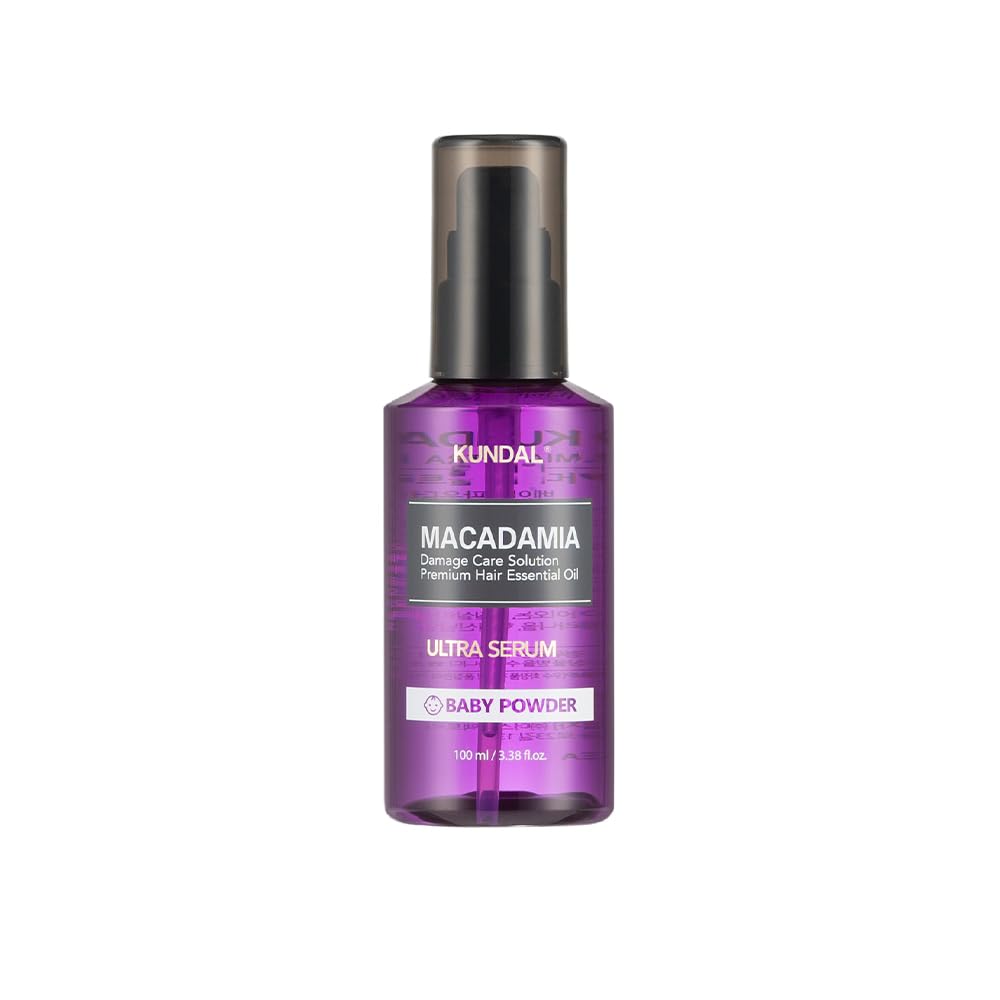 KUNDAL Macadamia Ultra Hair Serum 100ml for Smooth and Manageable Hair