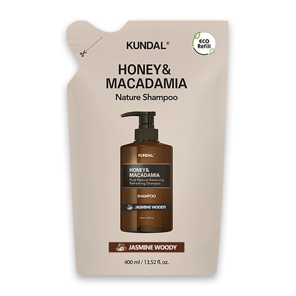 KUNDAL Jasmine Woody Fragrance Shampoo Refill 400ml