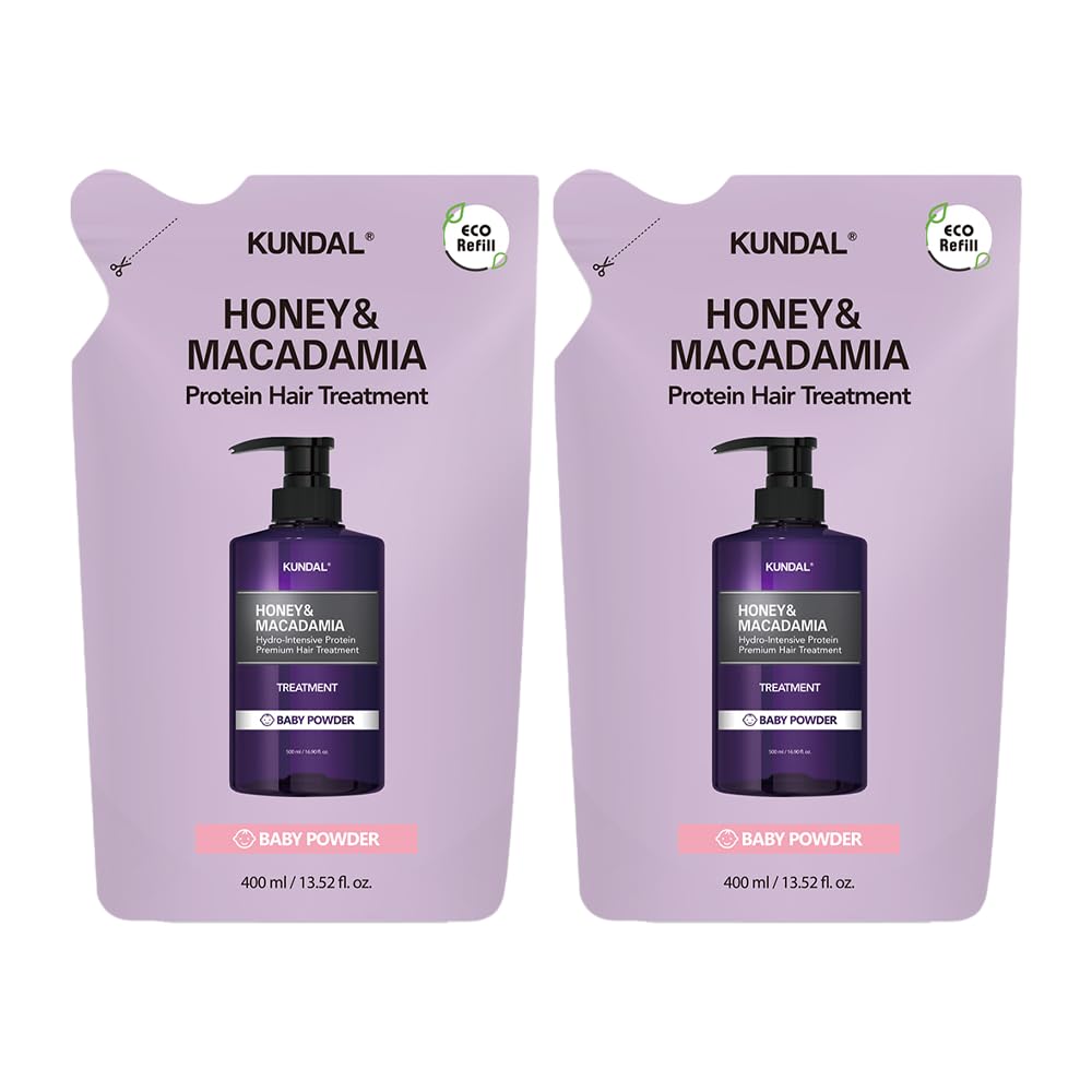 KUNDAL Hair Treatment Refill 400ml Honey and Macadamia