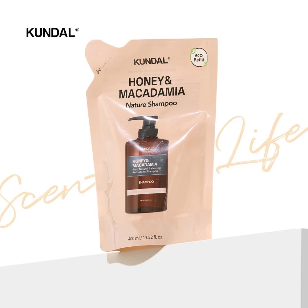 KUNDAL Ylang Ylang Scent Shampoo Refill 400ml