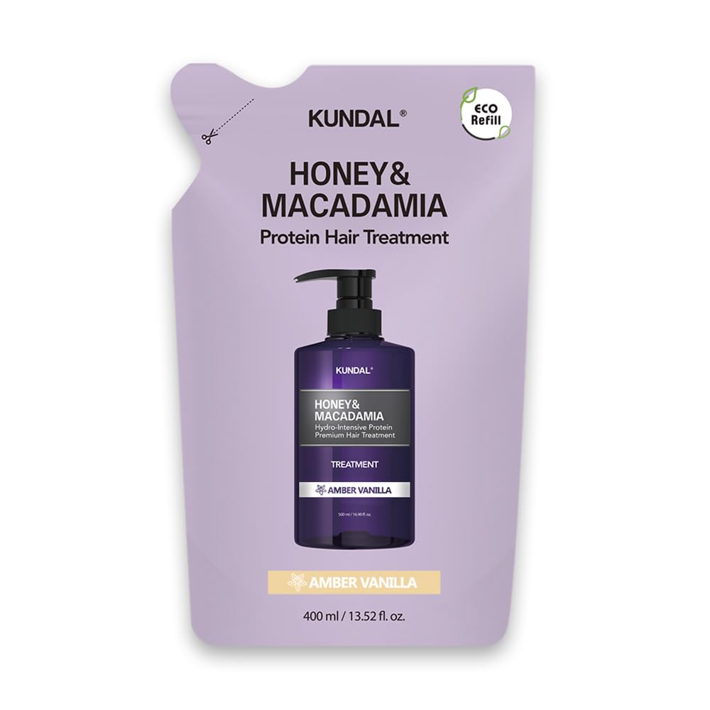 KUNDAL Amber Vanilla Hair Treatment Refill 400ml