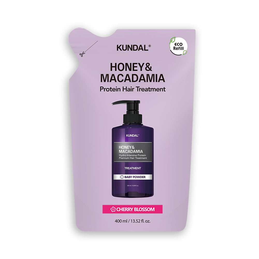 KUNDAL Cherry Blossom Fragrance Hair Treatment Refill 400ml
