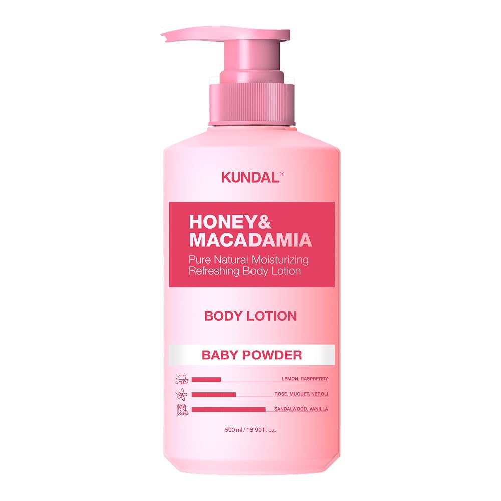 KUNDAL Body Lotion with Baby Powder Scent 500ml