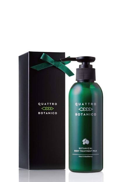 QUATTRO BOTANICO Body Cream with Lime and Blackberry Scent 180ml