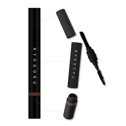 Kyogoku Advanced Eyebrow Tint Long-lasting Dark Brown Eyebrow Pencil