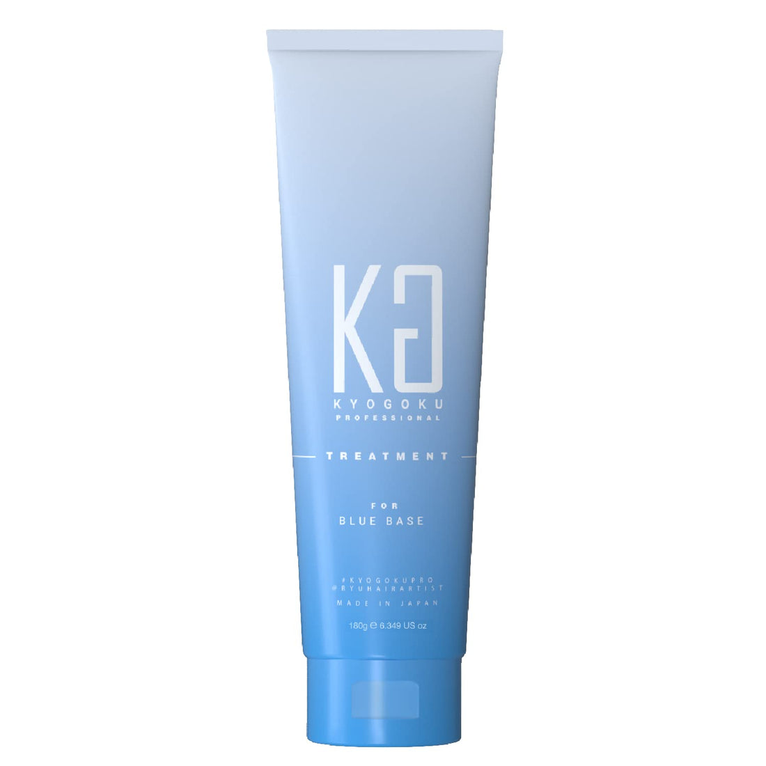 Kyogoku Personal Color Treatment for Cool Skin Blue Base 180ml Rinse-off Treatment Industry First Popular Ranking Hall of Fame Salon Exclusive Gift Damage Care Salon Professional Non-Silicone Color Fade Prevention (Blue Base Treatment)