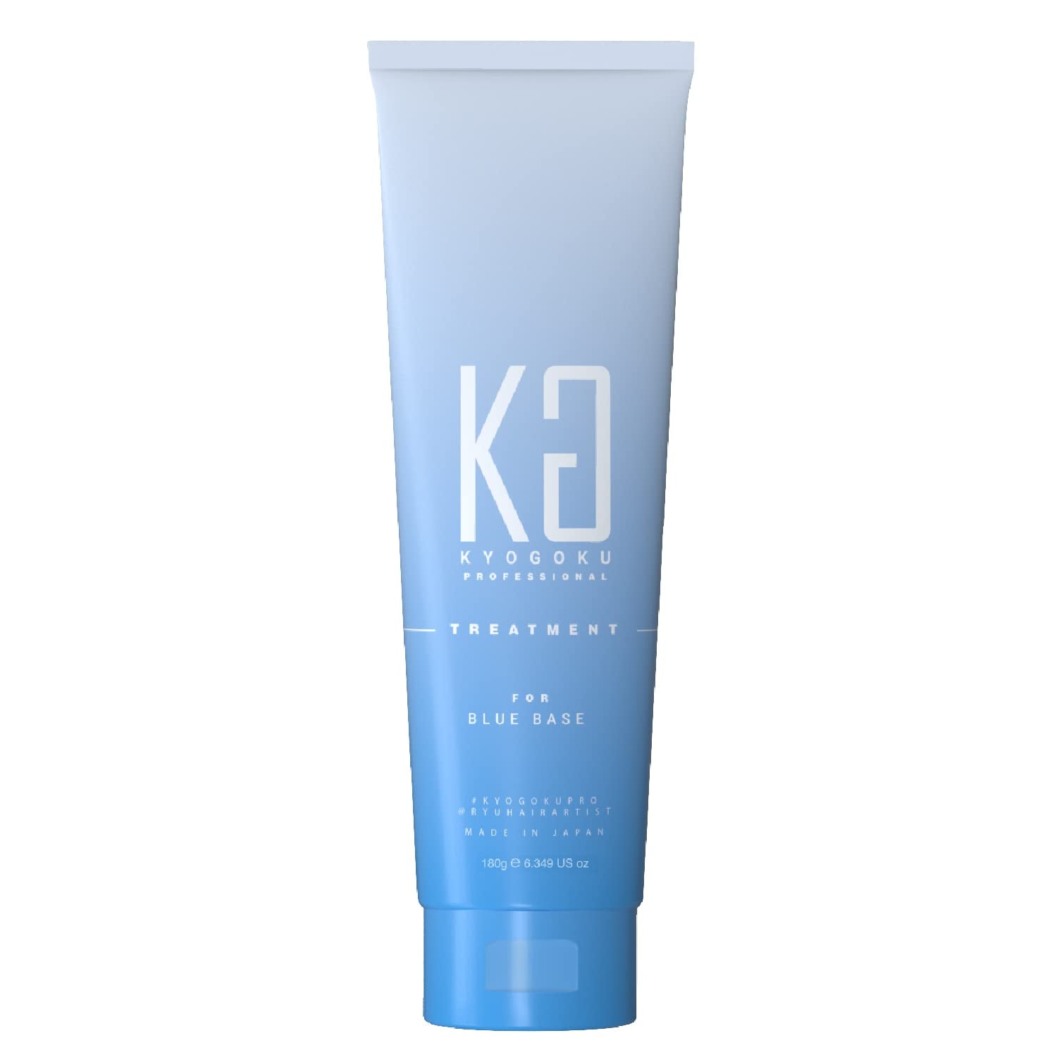 Kyogoku Personal Color Treatment for Cool Skin Blue Base 180ml Rinse-off Treatment Industry First Popular Ranking Hall of Fame Salon Exclusive Gift Damage Care Salon Professional Non-Silicone Color Fade Prevention (Blue Base Treatment)