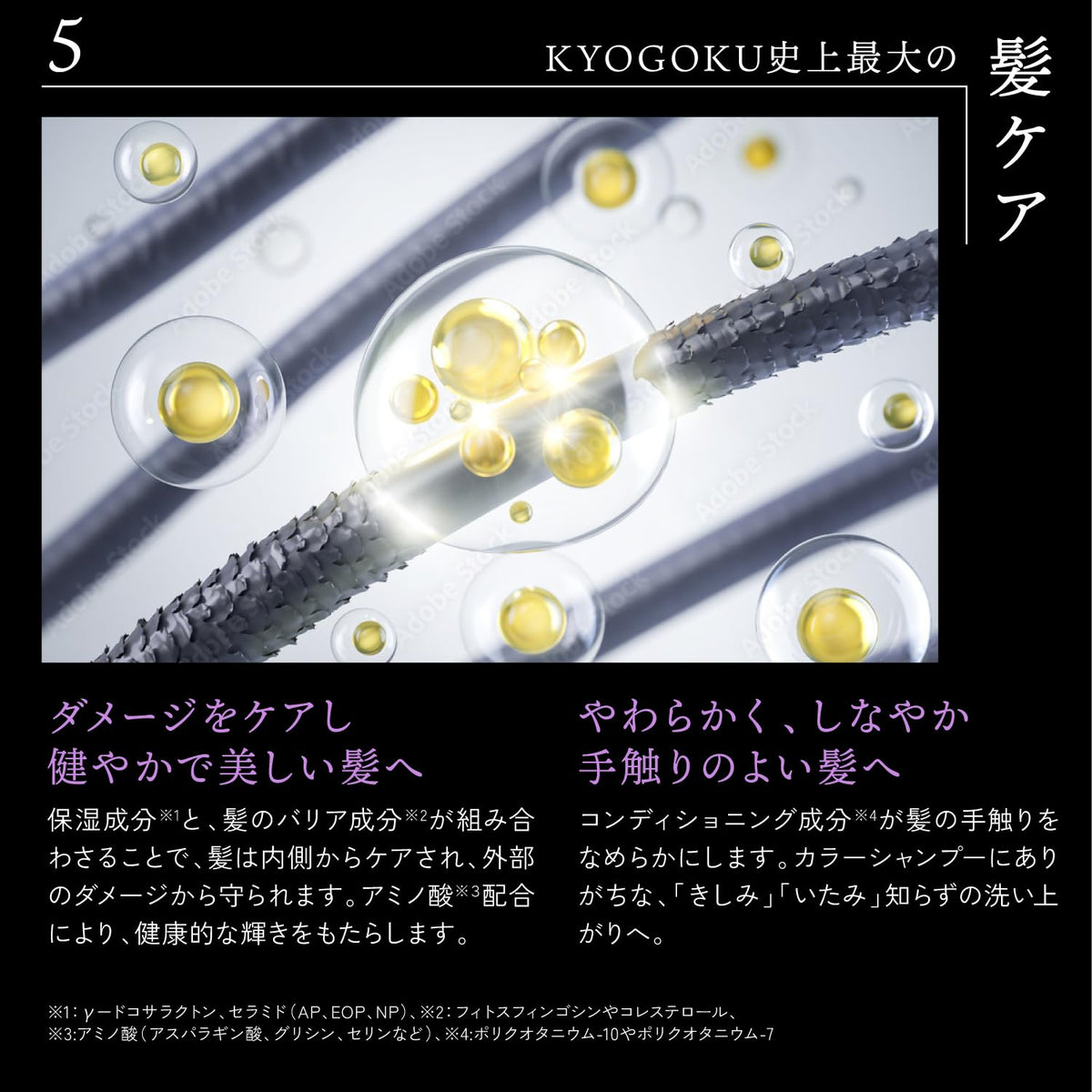 Kyogoku Blue Purple Shampoo 200ml for Yellowing Correction