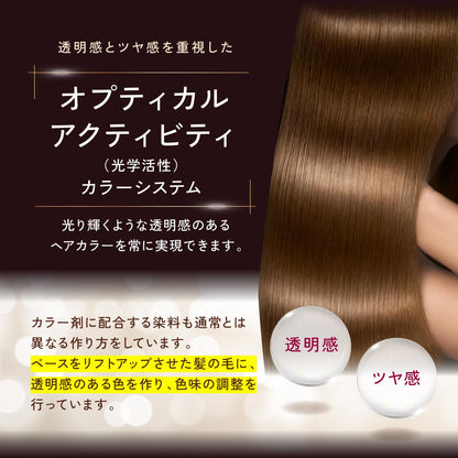 Kyogoku IROME Hair Color Ash Black 1 Set for Gentle Coloring