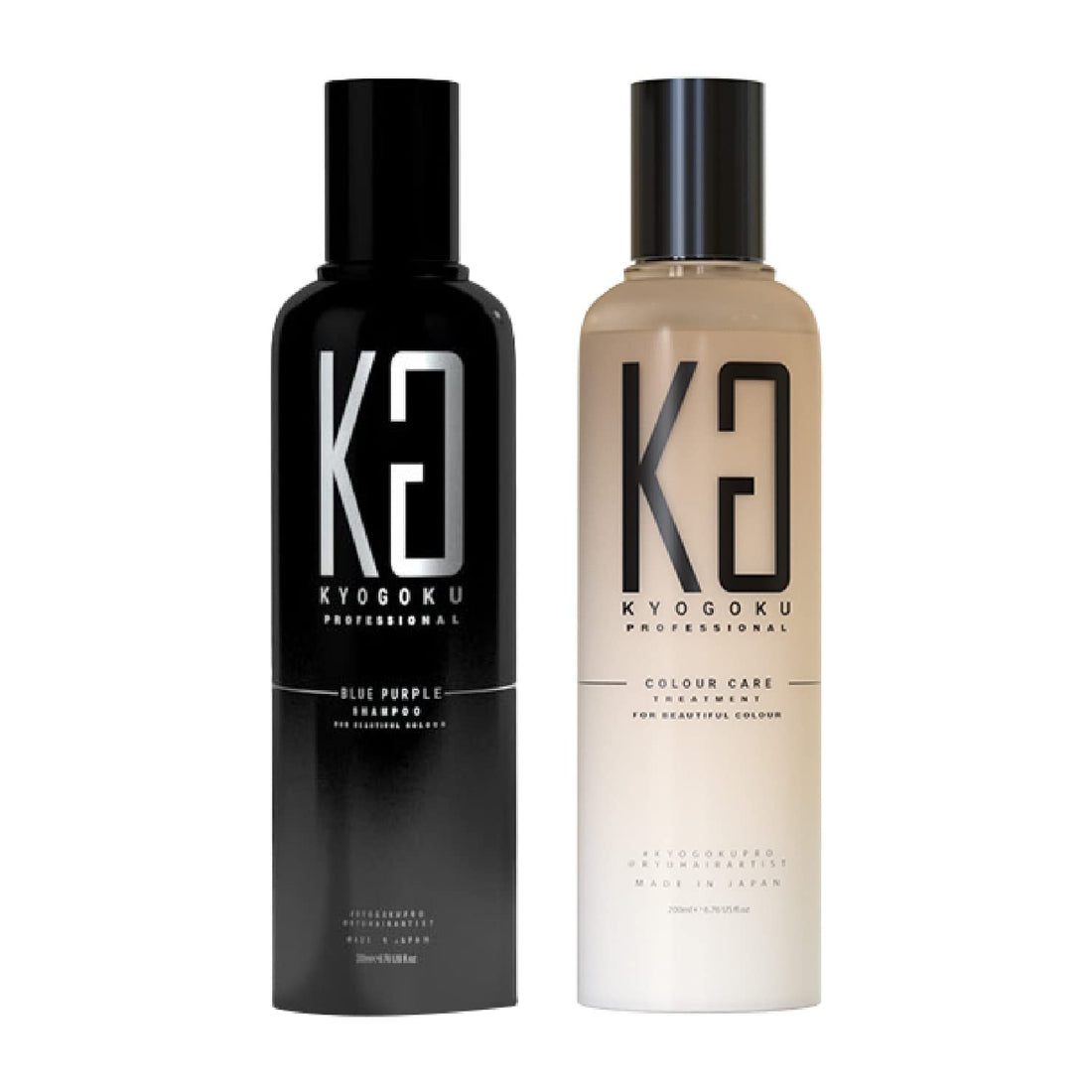 Kyogoku Blue Purple Color Shampoo 200ml for Yellowing Control