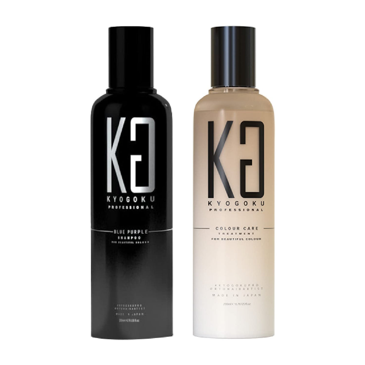 Kyogoku Blue Purple Color Shampoo 200ml for Yellowing Control