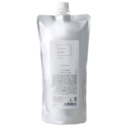 laby.ness Amicel CARE Shampoo Refill 500ml for Japanese Hair Care