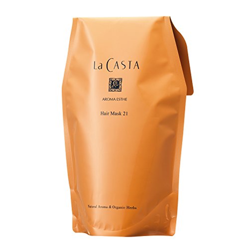La CASTA Aroma Esthe Hair Mask 21 Cream for Smooth, Moisturized, Shiny Hair Refill 600 grams (x 1)