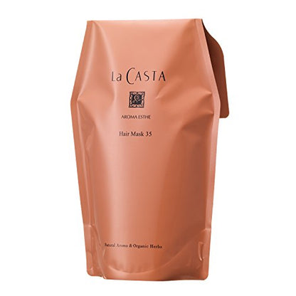 La CASTA Aroma Esthe Hair Mask 35 Cream for Smooth and Shiny Hair Refill 600 grams (x 1)