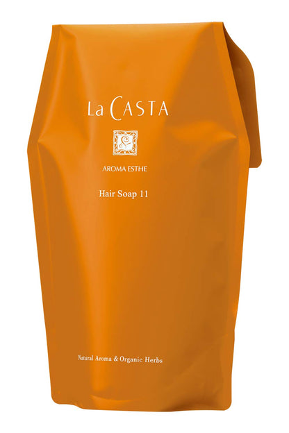 La CASTA Aroma Esthe Hair Soap 600ml for Frizz Control and Shine