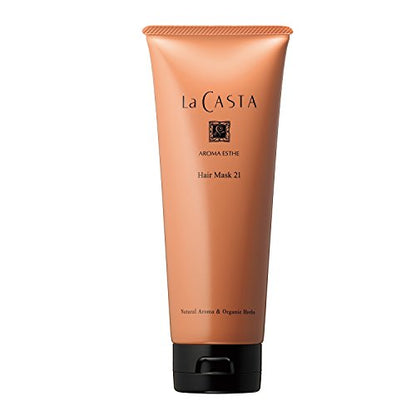 La CASTA Aroma Esthe Hair Mask 21 (Hair Treatment) [For Damaged Hair Care] Moisturizing Smooth and Shiny Hair with the Power of Plants