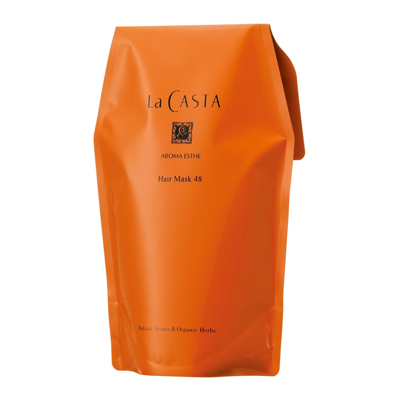 La CASTA Treatment 600g Refill for Volume and Body Fluffy Hair [Hair Mask 48] Made in Japan Natural Aroma