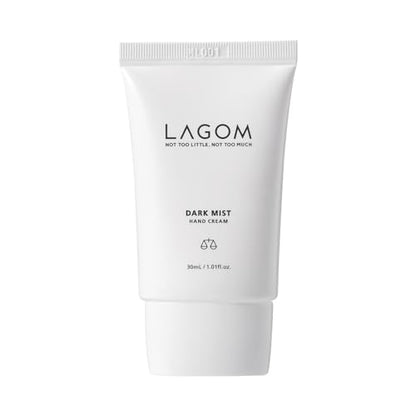 LAGOM Hand Cream Dark Mist 30mL Moisturizing Fragrance for Everyday Use