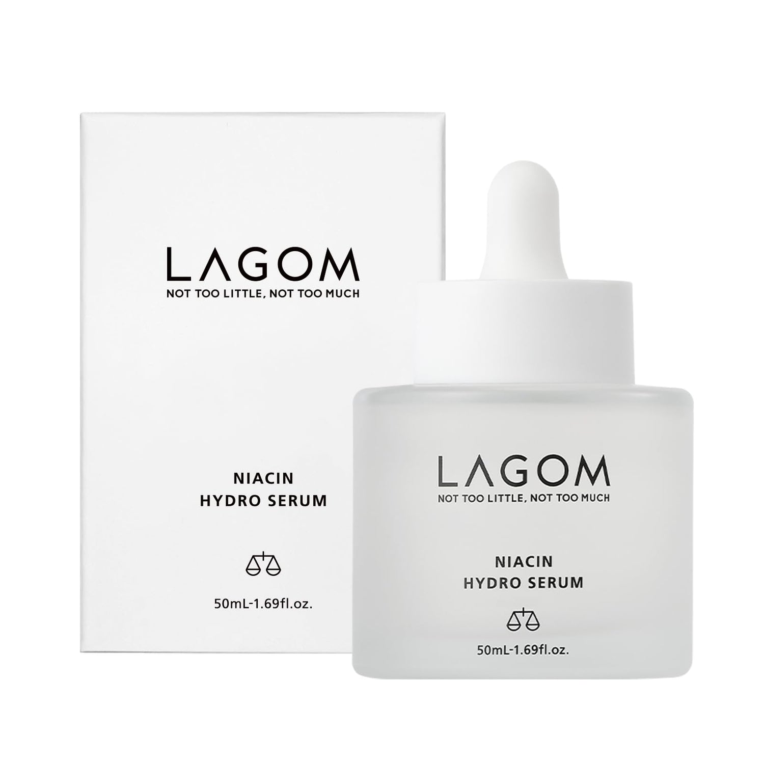 LAGOM NI Hydro Serum Beauty Liquid High Concentration of Niacinamide Intensive Moisturizing Barrier Care 50mL Japan Authentic Product