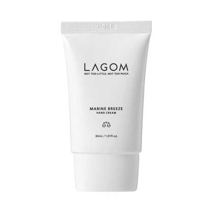 LAGOM Hand Cream (Marine Breeze) Quiet Sea Fragrance Marine Note Aromatic Woody Moisturizing 30mL Japan Genuine Product