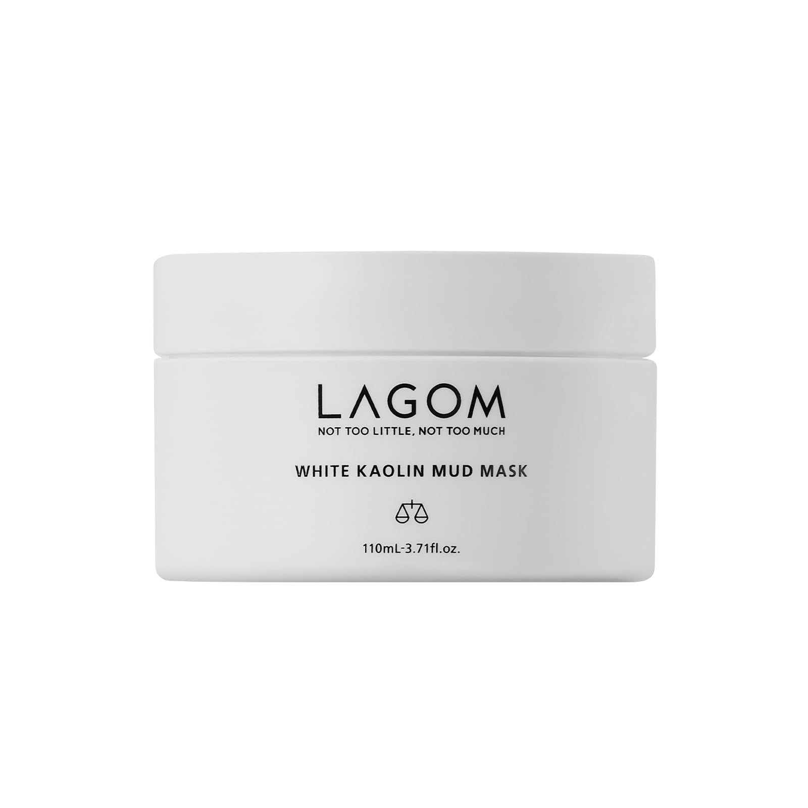 LAGOM White Mud Mask Clay Mask Mud Pack Pore Care Dark Spot 110mL Japan Genuine Product