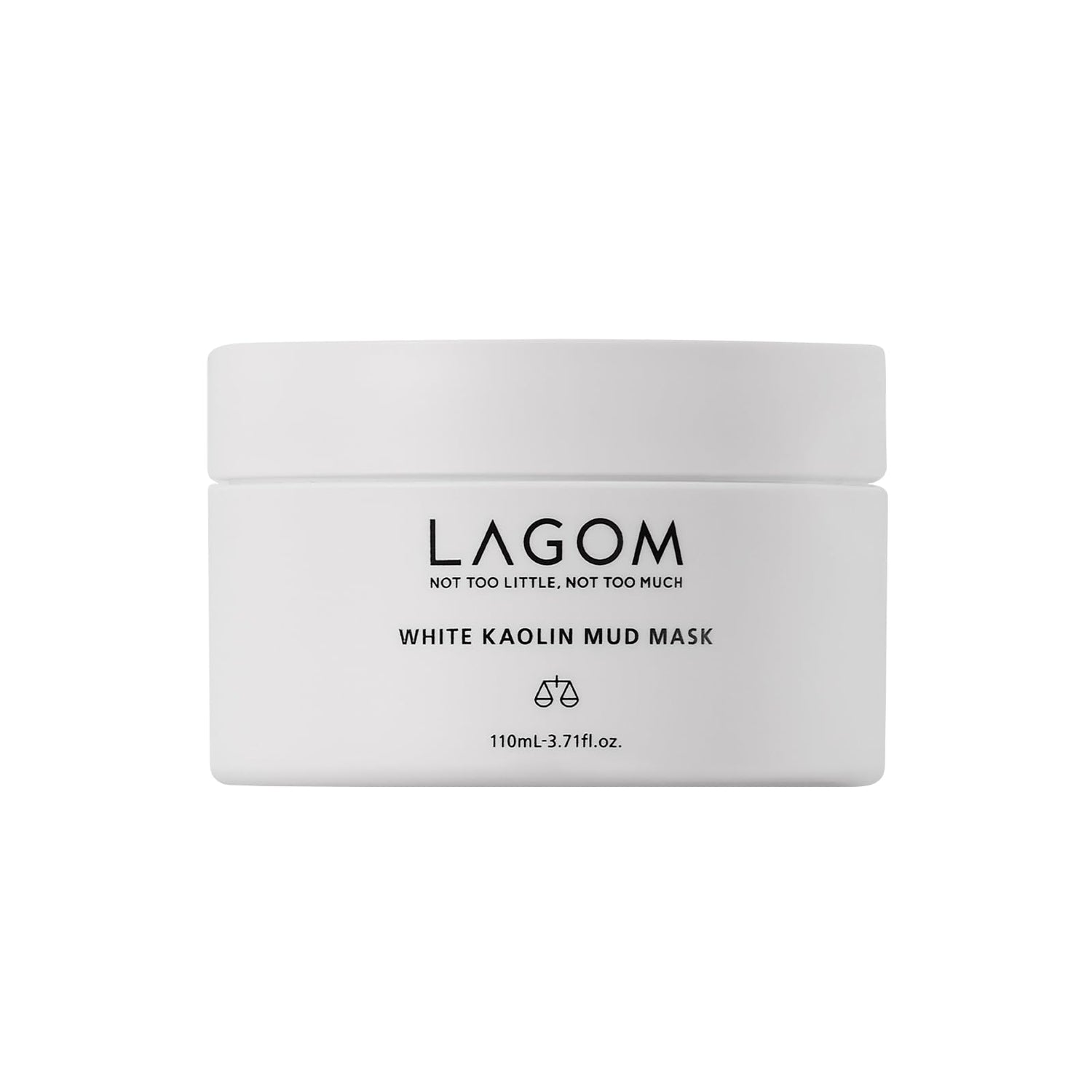 LAGOM White Mud Mask Clay Mask Mud Pack Pore Care Dark Spot 110mL Japan Genuine Product