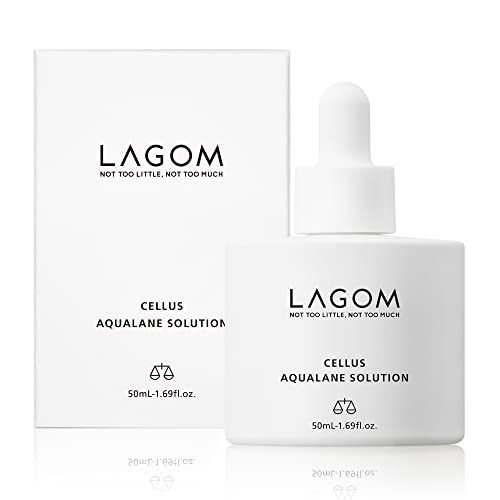 LAGOM Aqua Luminous Solution Beauty Serum Essence Skincare Moisturizing Skin Roughness Care [Supports Moisture, Firmness, and Radiance] 50mL Japan Authentic Product