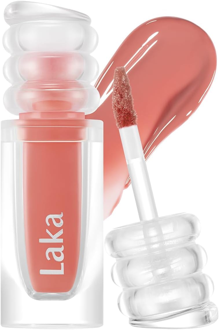 Laka Glossy Tinted Lip Balm 0.15 Fl Oz for a Plump Finish