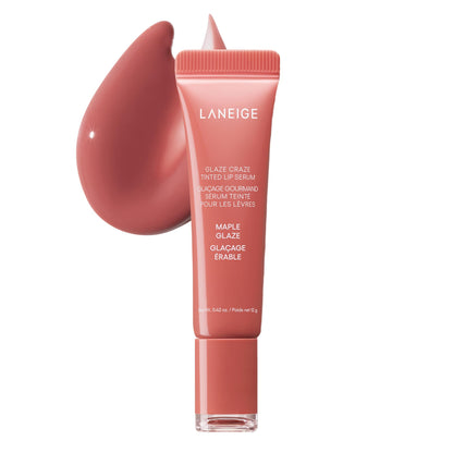 LANEIGE Glaze Tint Lip Serum Maple Glaze 12g Moisturizing Lip Balm
