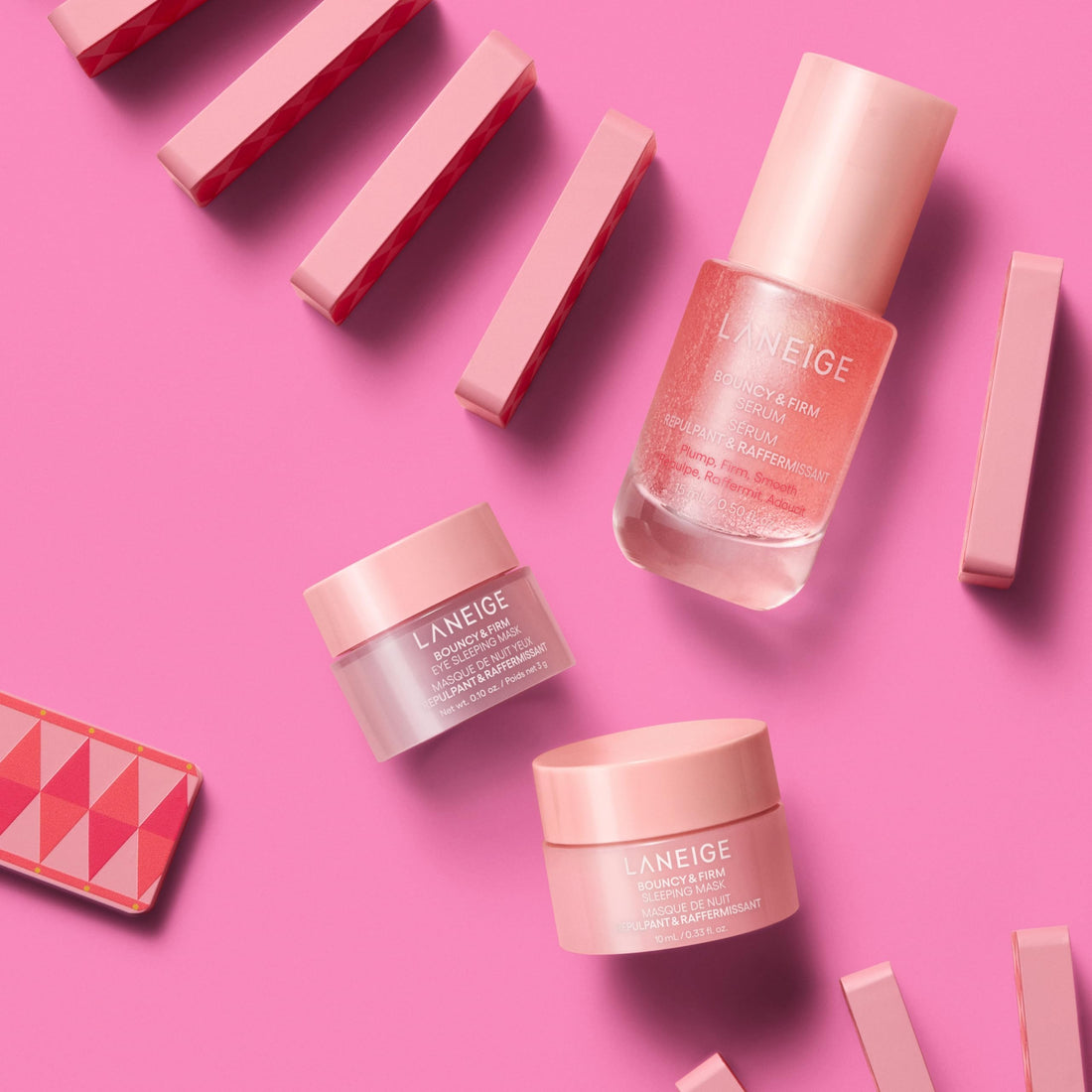 LANEIGE Bouncy Mini Kit Holiday Gift Set for Christmas 2025