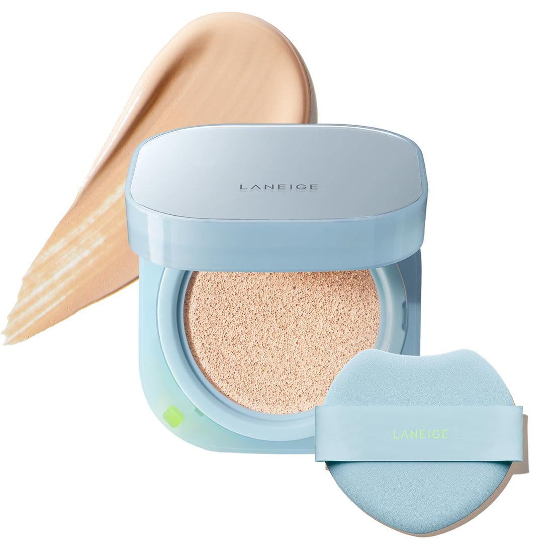 LANEIGE Neo Cushion Mint 21W1 Foundation with SPF for Japanese Skincare